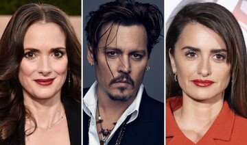 Пенелопа Крус і Вайнона Райдер встали на сторону Джонні Деппа в справі проти Ембер Херд