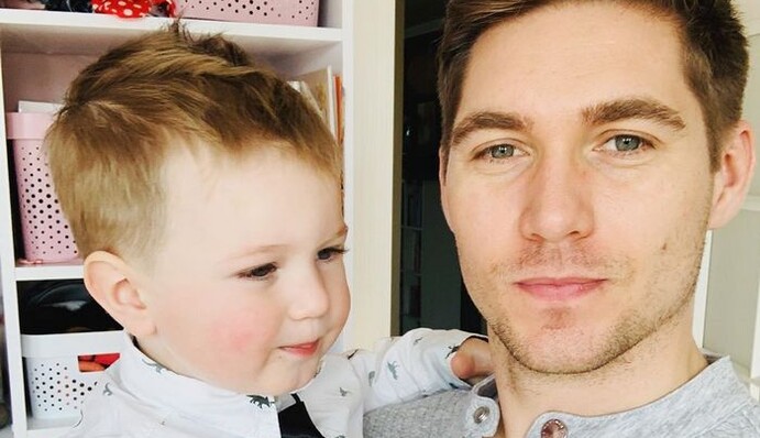 Володимир Остапчук в день народження сина дав йому обіцянку