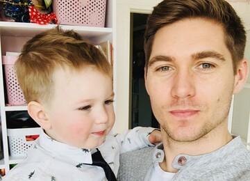 Володимир Остапчук в день народження сина дав йому обіцянку