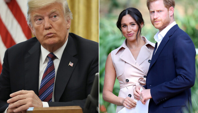 Вони мають заплатити: Трамп різко висловився про переїзд принца Гаррі і Меган в США