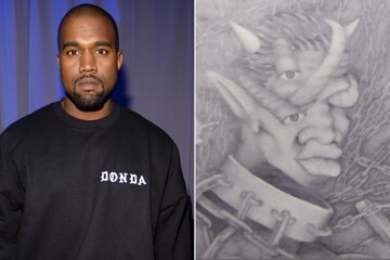 Шкільні малюнки Каньє Уеста оцінили в десятки тисяч - колись він продавав їх за $10