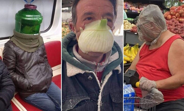 Масок немає, і люди захищаються від коронавірусу як можуть: 15 божевільних ідей, які не варто повторювати
