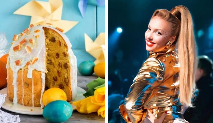 Оля Полякова поділилася фірмовим рецептом паски