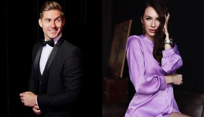 Хмм ... Володимир Остапчук та його нова обраниця публікують фото з однієї квартири