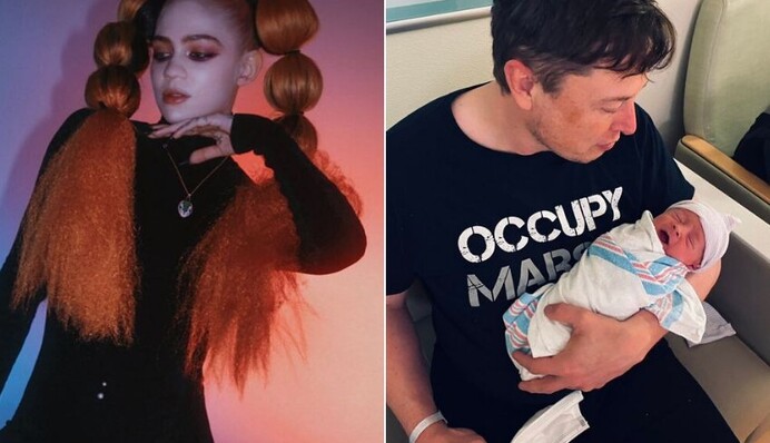 Співачка Граймс народила Ілону Маску шосту дитину: щасливий тато показав їхнє перше фото