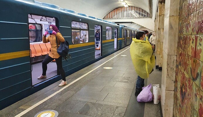 Безлюдне метро у Києві: користуйтеся, поки є можливість