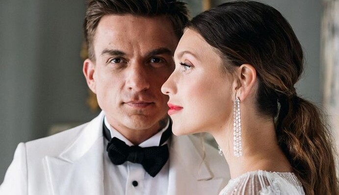 Регіна Тодоренко привітала чоловіка-співака з першою річницею весілля