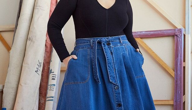 Спідниці тільки для худеньких? З цим можна сперечатися: 7 стильних образів plus size на кожен день