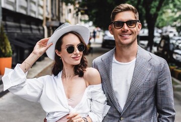 Любимо активний відпочинок: Володимир Остапчук та його нова обраниця розповіли про свої улюблені місця в Києві