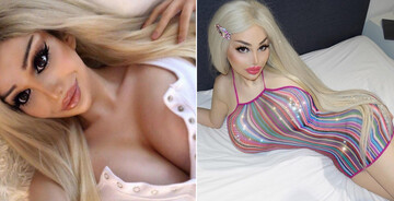 Дівчина витратила $135 000, щоб стати живою Барбі. Ідея вдалася, от тільки ляльку нікуди не беруть