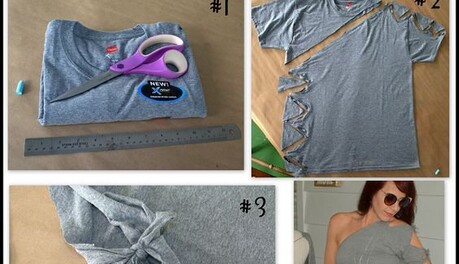 Модная шпаргалка: 5 идей, как превратить обычную футболку в стильную летнюю вещь