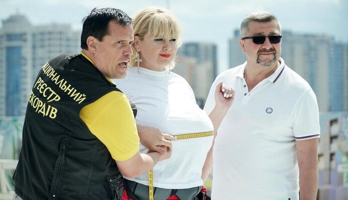 Модель Міла Кузнєцова побила рекорд України в категорії 