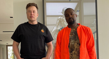 Ілон Маск передумав підтримувати президентські плани Каньє Веста після його дивного інтерв'ю