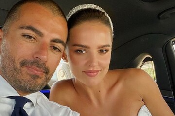 Українська модель вийшла заміж за француза - весільну церемонію провели в Каннах