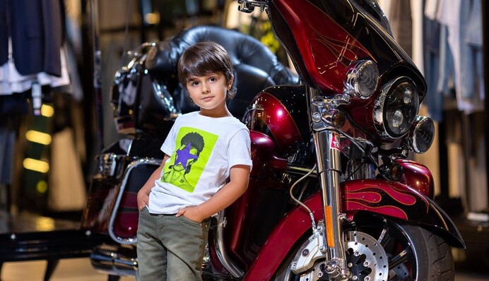 Мамин красунчик: 5-річний син Ірини Білик знявся в модній фотосесії