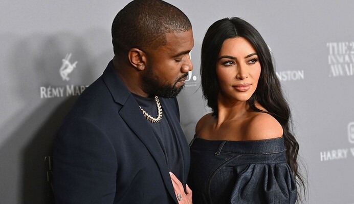 Каньє Вест вибачився перед Кім Кардашьян через твіти про їхнє особисте життя