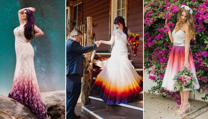 Художниця додала до весільних суконь трохи 