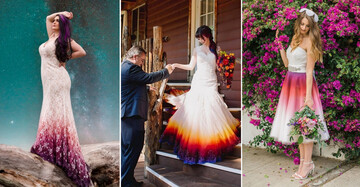 Художниця додала до весільних суконь трохи 