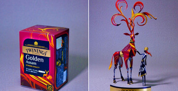 Художник перетворює упаковки з-під продуктів на скульптури: ось 10 робіт, які роблять його богом орігамі