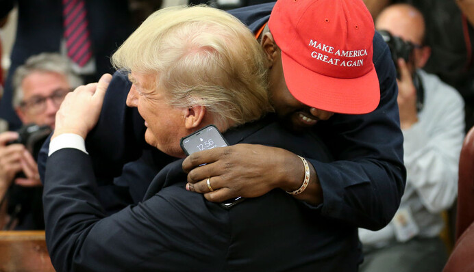 Президентскую компанию Канье Уэста поддержали республиканцы - ему помогает адвокат Трампа