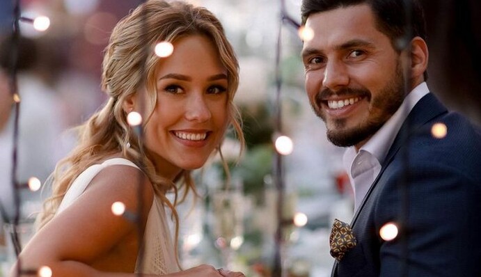 Дуже хвилювався: Микита Добринін розповів про сюрприз для коханої, який він зробив на весіллі