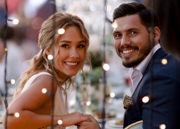 Дуже хвилювався: Микита Добринін розповів про сюрприз для коханої, який він зробив на весіллі