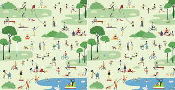 У мережі стала популярною нова картинка-загадка - в середньому люди знаходять 10 відмінностей за хвилину