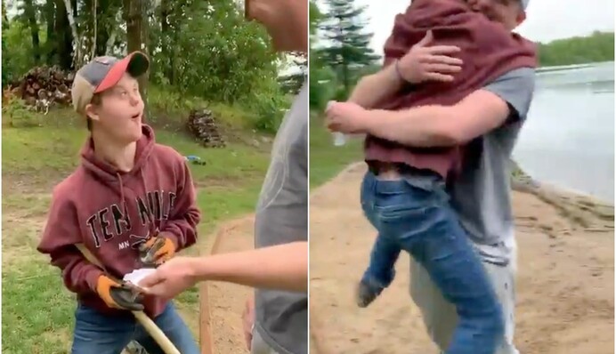 Мужчина предложил брату с синдромом Дауна стать его шафером на свадьбе - реакция растрогала до слез