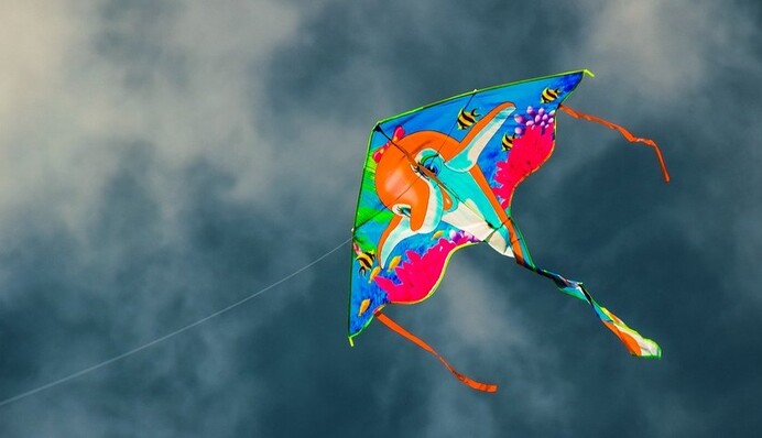 Ребенок взлетел в воздух на большом воздушном змее - фестиваль в Тайване едва не закончился трагедией