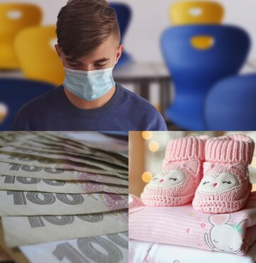 Навчання у масках, скасування бебі-боксів, підвищення "мінімалки" та пенсій: що чекає українців з 1 вересня