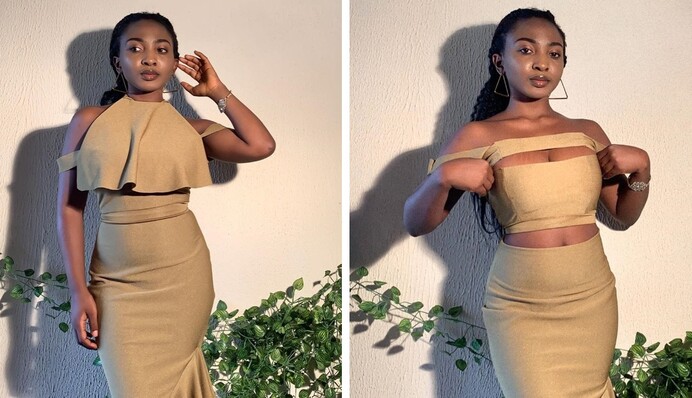 Дизайнер показала платья 