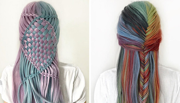 Дівчинка створює зачіски, які вражають своїми несподіваними дизайнами - ось кращі з них