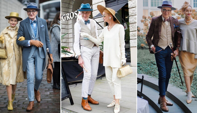 Літня пара любить стильно одягнутися і потопає в лайках - погляньте на цих стиляг з Берліна