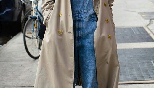 Джинсы и пальто: 8 простых и симпатичных образов на осень 2020