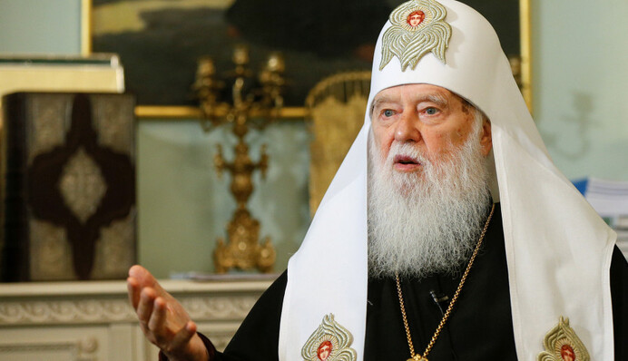 Світові ЗМІ пригадали хворому патріарху Філарету слова про коронавірус та одностатеві шлюби