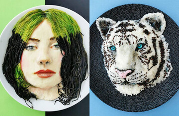 Дівчина готує страви у вигляді портретів зірок та тварин, і такі шедеври шкода їсти