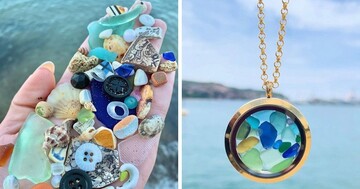 Дівчина створює прикраси, використовуючи дари моря - всі вироби унікальні й мають неповторний дизайн
