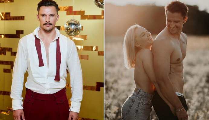 Актор Тарас Цимбалюк зробив пропозицію дівчині в ефірі шоу 