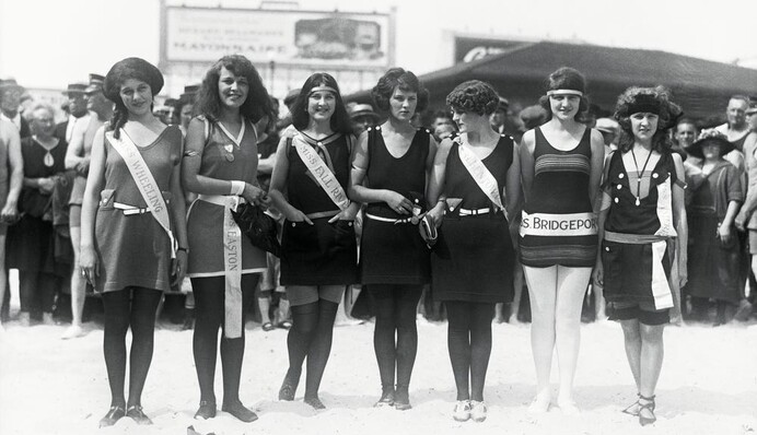 Якими були учасниці конкурсів краси 100 років тому - в мережі показали архівні фото