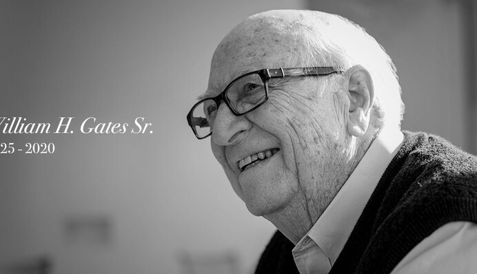 Билл Гейтс потерял отца и трогательно почтил его память