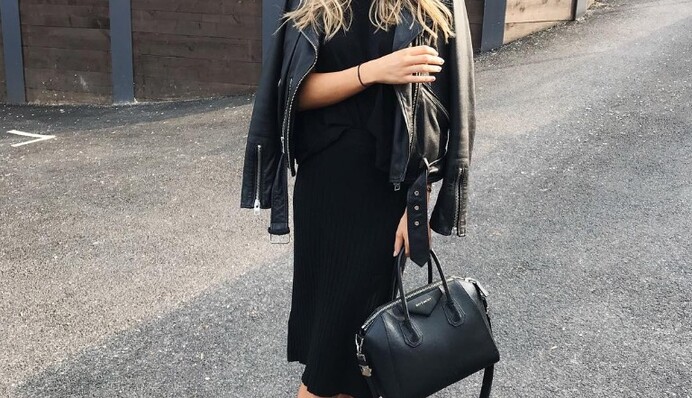 Как носить total black этой осенью и не выглядеть скучно: 7 стильных идей на каждый день