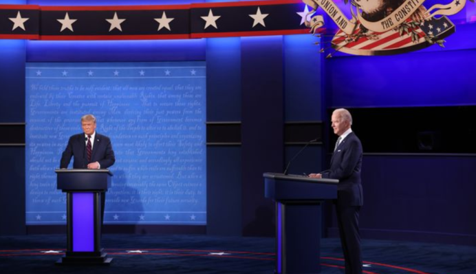 Дуель у прямому ефірі: як Трамп і Байден 
