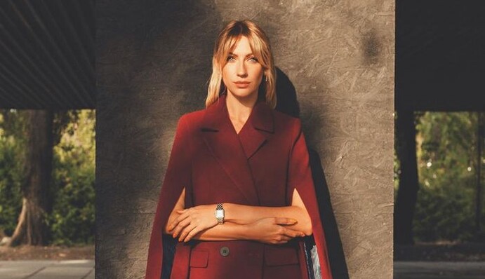 Леся Нікітюк на сторінках журналу Pink показала, як носити тренди осені