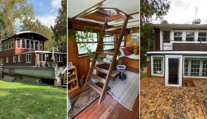 Родина живе в старому кораблі, і такому будинку позаздрить кожен любитель пригод: фото