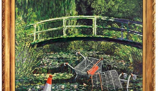 Картину Бенксі продали за $9,8 млн - торги зайняли всього 8 хвилин