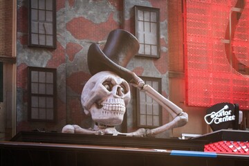 Креативна фанатка Хелловіна влаштувала у дворі стриптиз-клуб для скелетів - тепер їй загрожує штраф