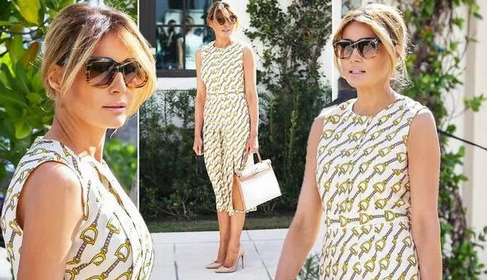 Мелания Трамп пришла проголосовать без мужа и в образе за $22 тысячи: фото