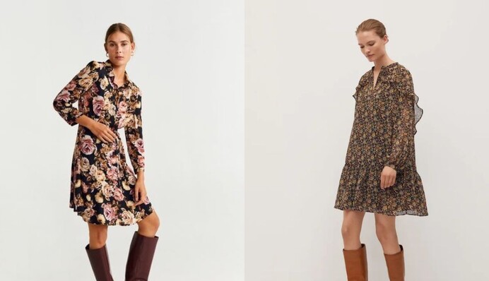 Как носить платье с цветочным принтом и не выглядеть старомодно: 10 актуальных моделей сезона