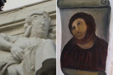 У мережі висміяли провальну реставрацію статуї в Іспанії: схоже, це спадкоємець 