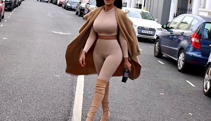 Модель тратит миллионы долларов, чтобы выглядеть как Ким Кардашьян - прохожие часто принимают девушку за звезду